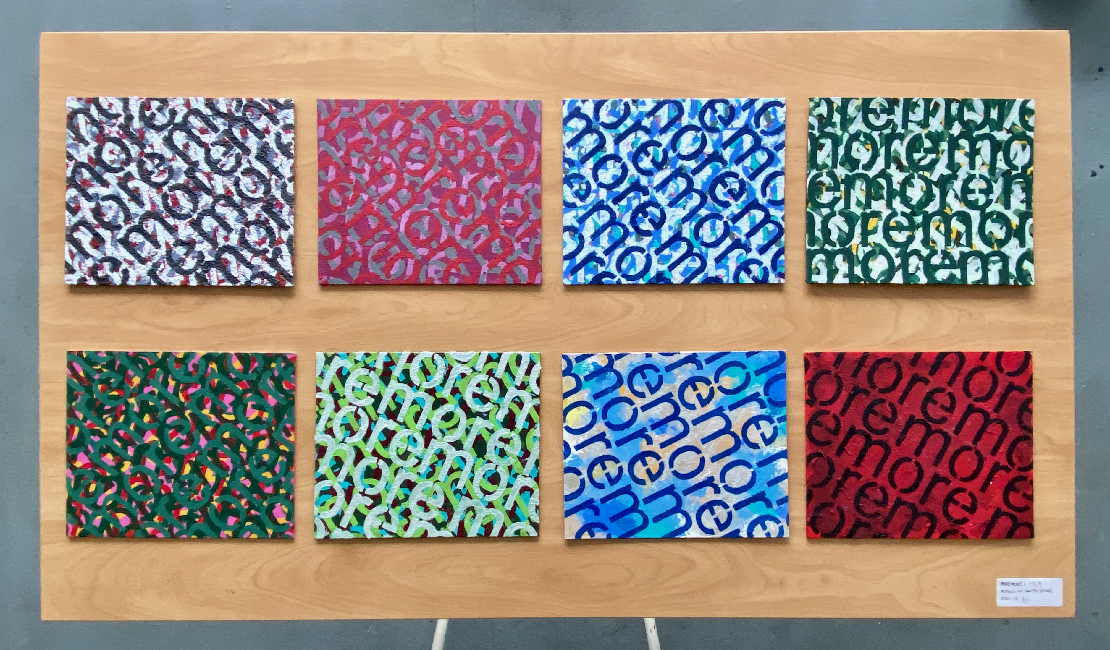 Philip Bradshaw, moremore 1 - 7 and 9, 2022